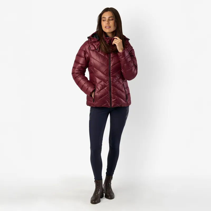 HV Polo Ladies Robina Jacket - Wine-3