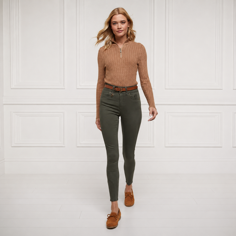 Holland Cooper Jodhpur Jean - Hunter Green