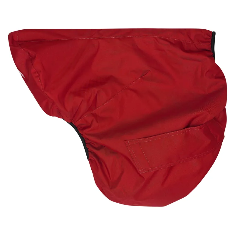 HV Polo Dressage Saddle Cover - Redrose