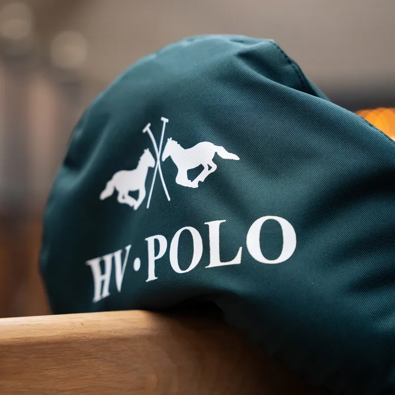 HV Polo Jumping Saddle Cover - Duck Green-1