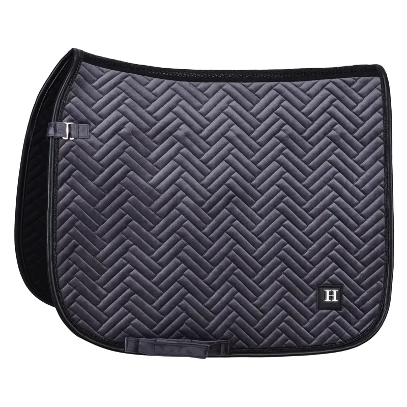 HV Polo Luxury Dressage Saddlepad Full - Cloud