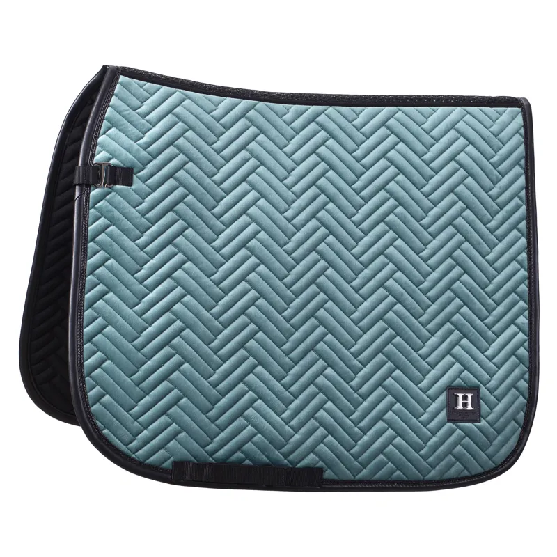 HV Polo Luxury Dressage Saddlepad Full - Mineral