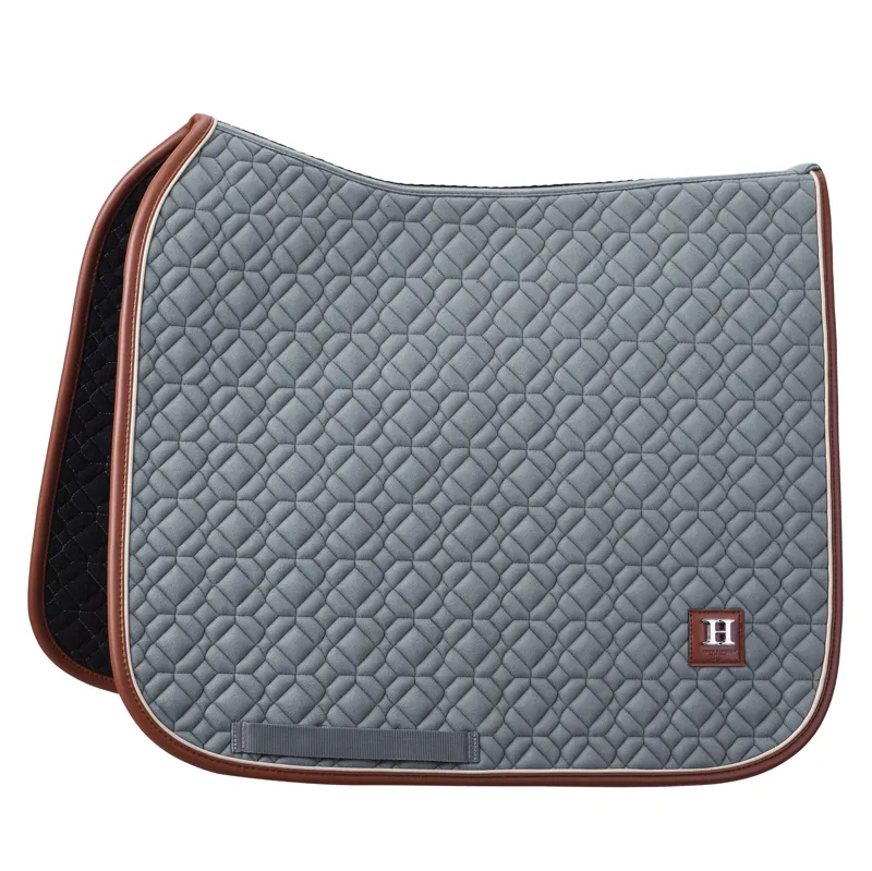 HV Polo Luxi Dressage Saddlepad Full - Mineral