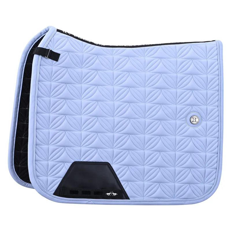 HV Polo Elisa Dressage Saddlepad Full - Powder Blue
