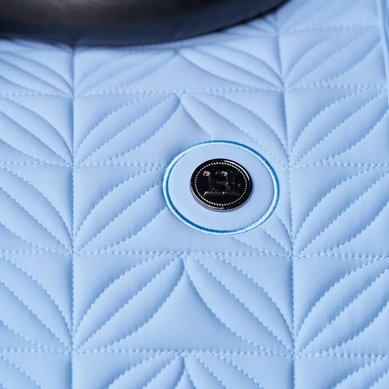 HV Polo Elisa Dressage Saddlepad Full - Powder Blue-2