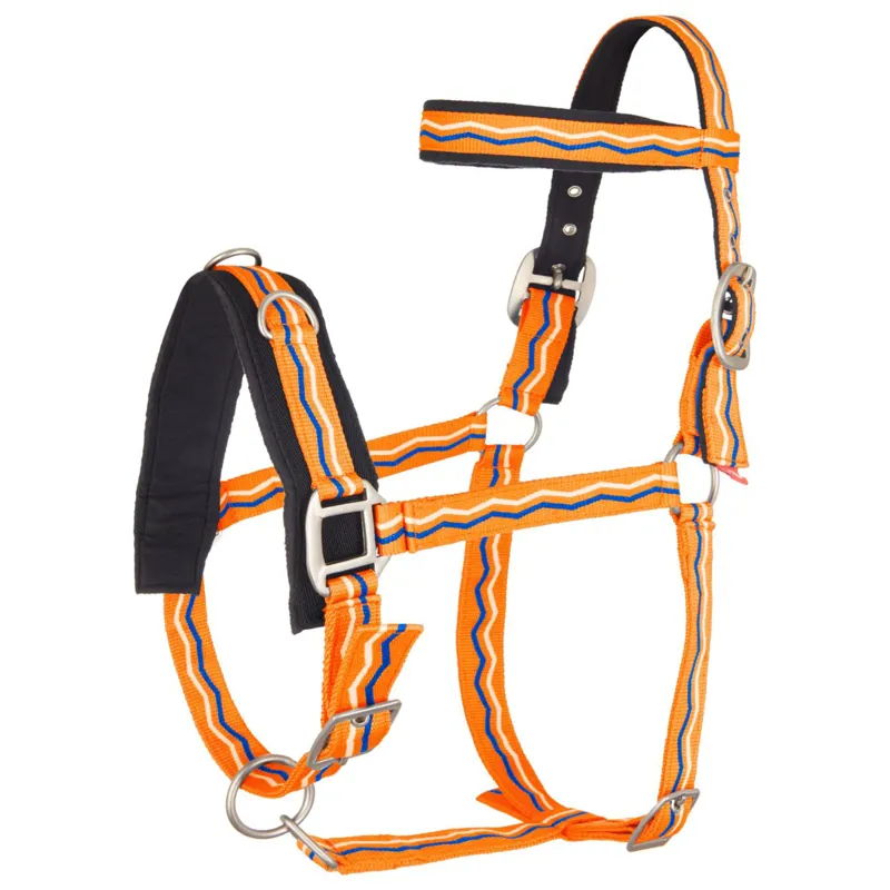 Imperial Riding Cavesson - Neon Orange