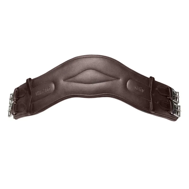 Kieffer Ultrasoft Leather Girth - Brown-1