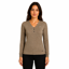 Horseware AA V-neck Sweater with Buttons - Straw