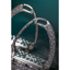 Tech Stirrups Children's' Venice Sloped Evo Safety Stirrups Untamed Collection Leopard Stirrups - Titanium