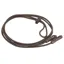 John Whitaker Elasticated Training Reins - Brown