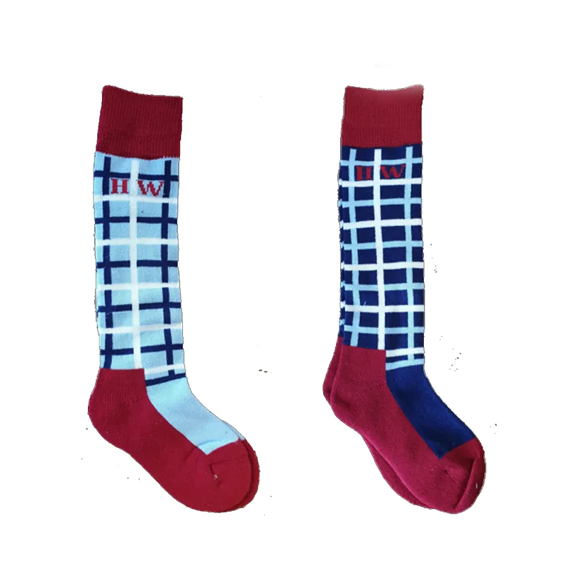 Horseware Newmarket Childrens Socks 2 Pack- Navy/Blue