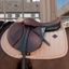 Kentucky Mini Pearls Velvet Show Jumping Saddlepad - Beige