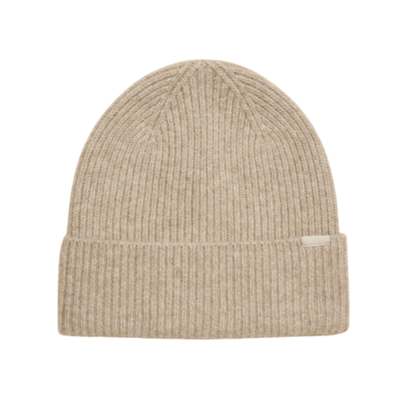 Joules Ladies Fine Knit Beanie - Oatmeal
