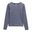Joules Ladies Sophie T-Shirt - Blue/Brown