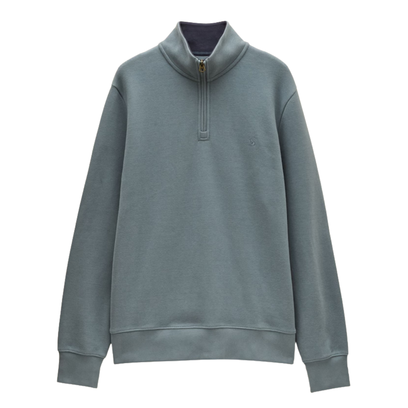 Joules Men's Alistair Quarter Zip Sweatshirt - Blue