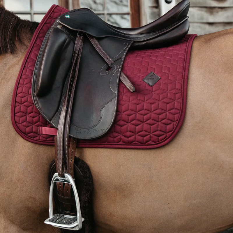 Kentucky Classic Dressage Saddlepad - Bordeaux
