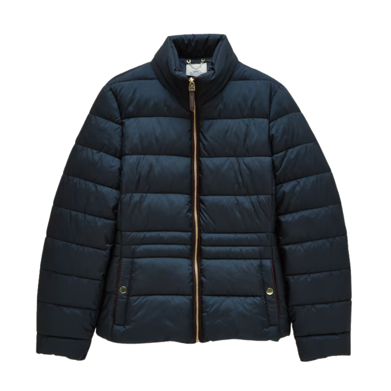 Joules Ladies Paddock Coat - Navy-8