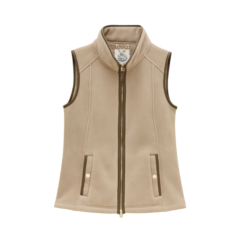 Joules Ladies Heritage Gilet - Mink Brown-7