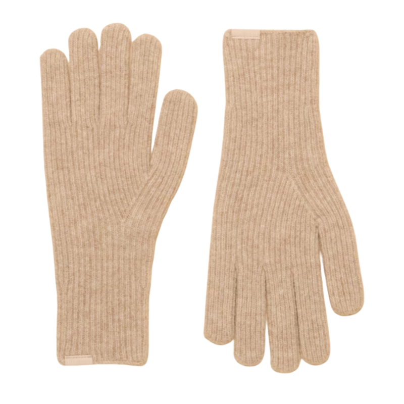 Joules Ladies Fine Knit Glove - Oatmeal