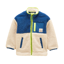 Joules Boys' Billy Full Zip Fleece - Cream/Blue