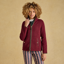 Joules Ladies Heritage Full Zip Fleece - Red