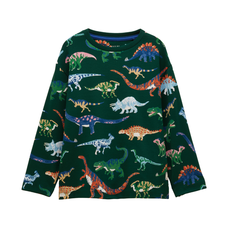 Joules Boys' Kipwell Pyjamas - Green Dino-1