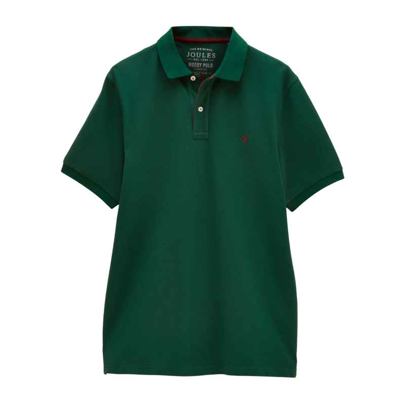 Joules Men's Woody Polo Shirt - Dark Green-6