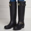 Holland Cooper Sherpa Lined Regency Wellington - Matte Black