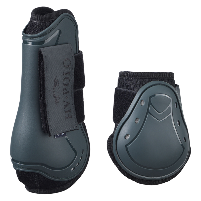 HV Polo Classic Tendon and Fetlock Boot Set - Duck Green