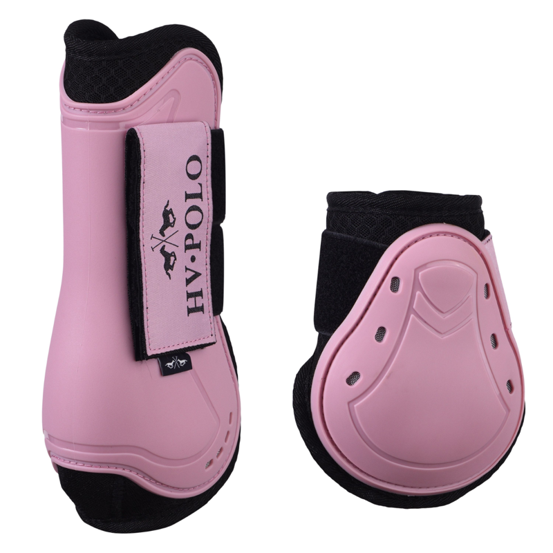 HV Polo Classic Tendon and Fetlock Boot Set - Pretty Pink