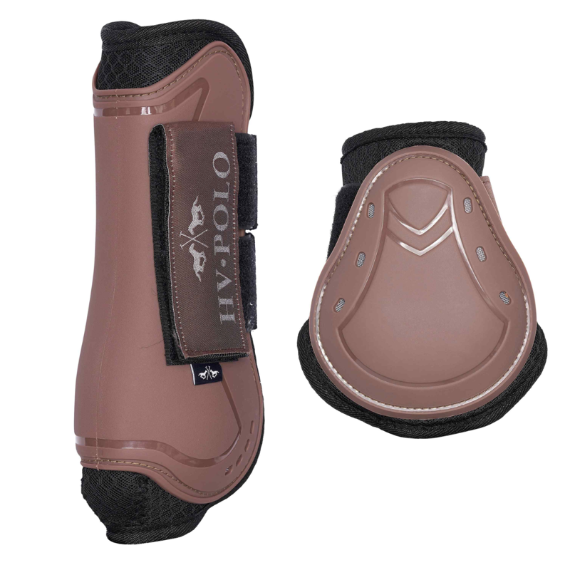 HV Polo Classic Tendon and Fetlock Boot Set - Espresso