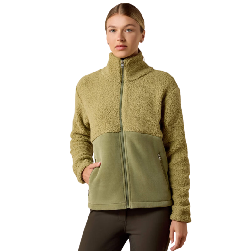 Ariat Women's Laviolette Full Zip - Oil Green