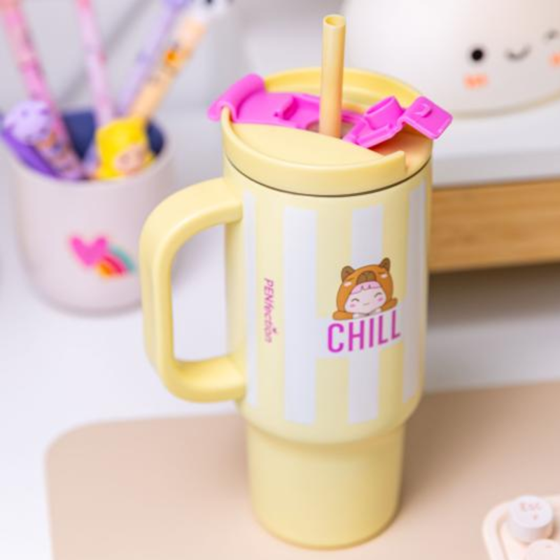 Depesche PENfection To Go Cup With Straw - Chill-3