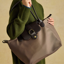 Joules Edie Zip Top Shopper Bag - Mocha