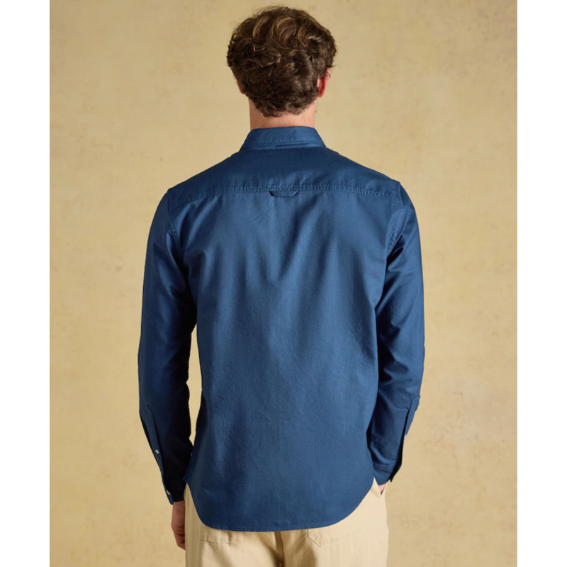 Joules Men's Oxford Classic Fit Cotton Shirt - Navy-1