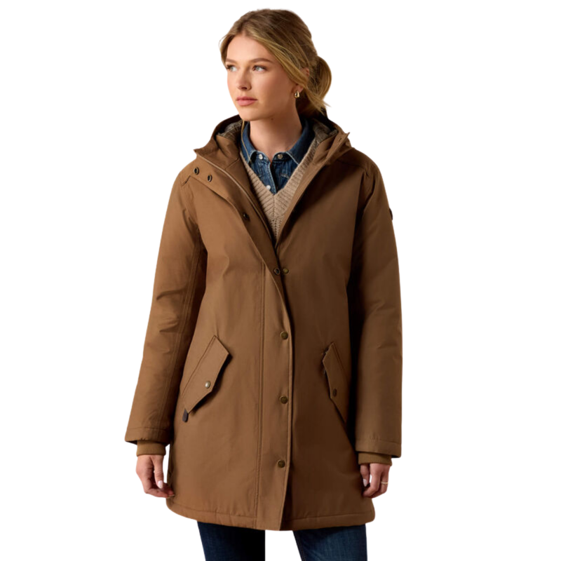 Ariat Women's Barrowmere Waterproof Insulated Parka - Malt