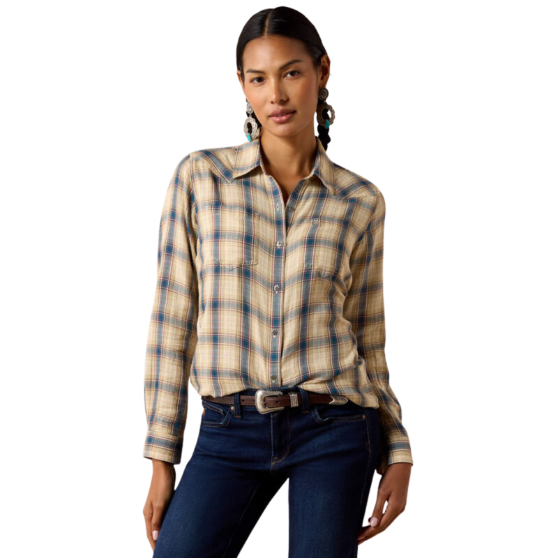 Ariat Women's Billie Jean Shirt - Horizon Plaid