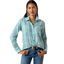 Ariat Women's Billie Jean Shirt - Adriatic Plaid