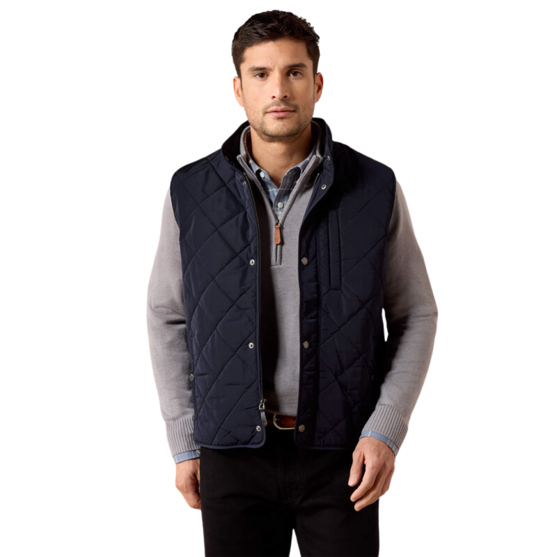 Ariat Men's Two24 Woodgate Vest - Show Navy-1