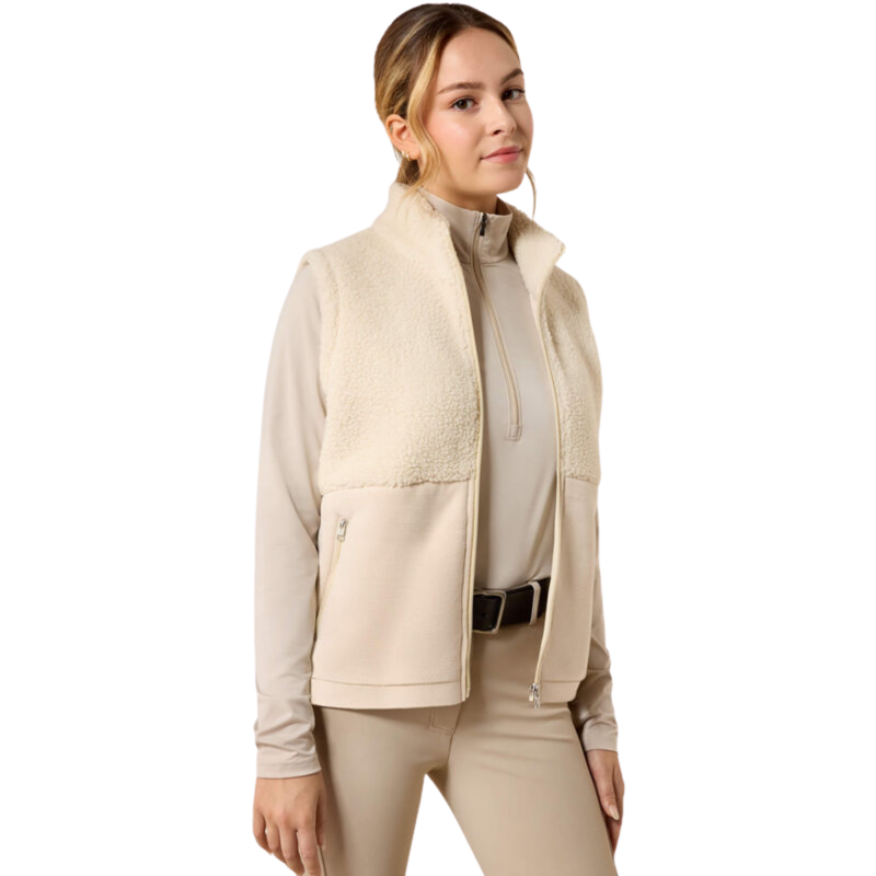 Ariat Youth Laviolette Full Zip Vest -Almond Milk