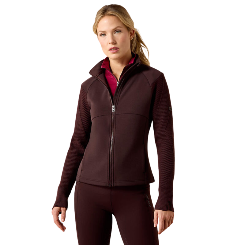 Ariat Women's Skadi Full Zip - Chocolate Plum