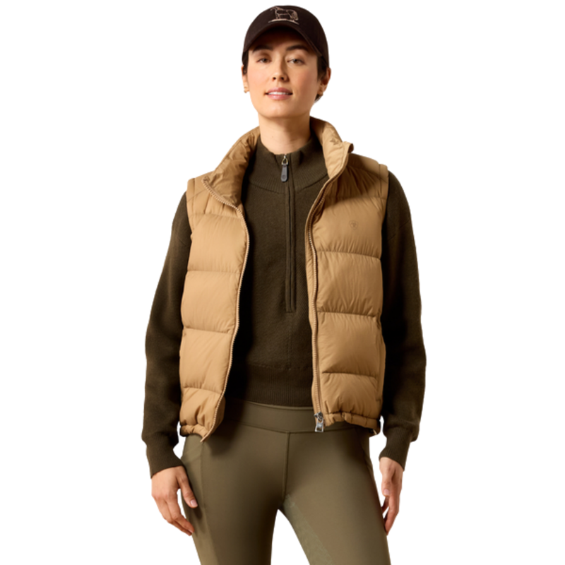 Ariat Women's UltraPuff  Down Vest - Tiger's Eye