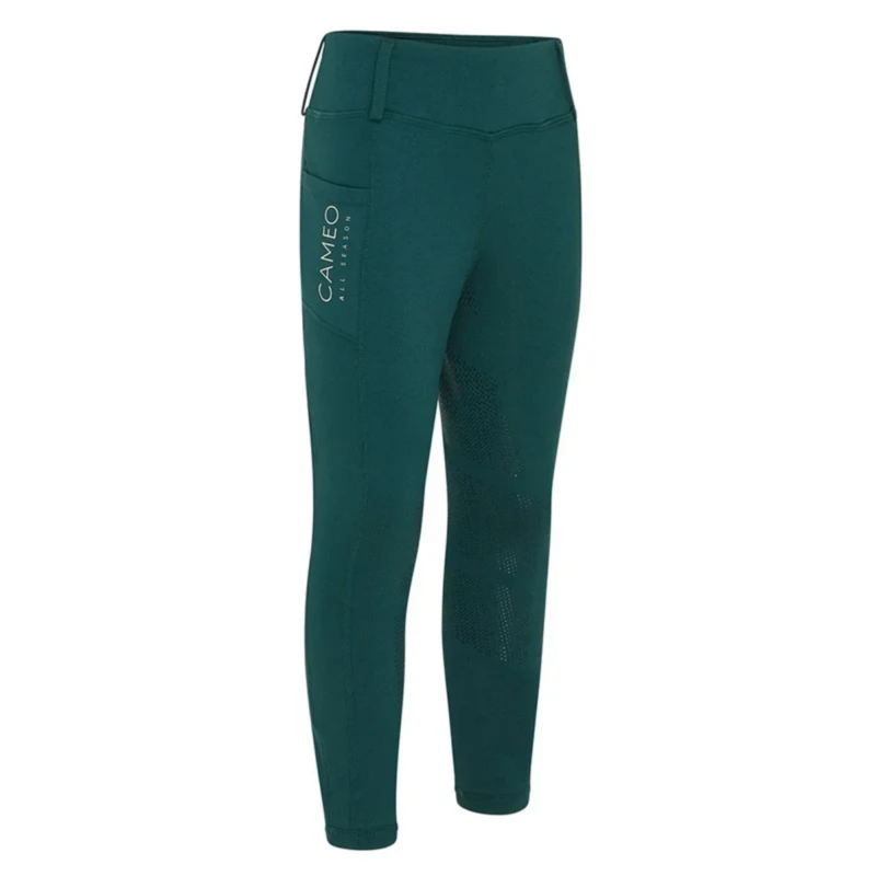 Cameo Junior All Season Riding Tights - Evergreen