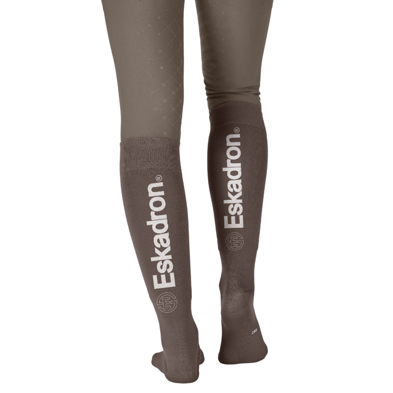 Eskadron Long Riding Socks Dynamic AW26 - Powder Taupe-1