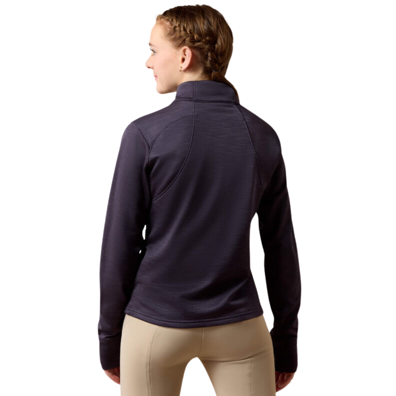 Ariat Youth Team EQ 1/2 Zip Pullover - Odyssey Grey-1