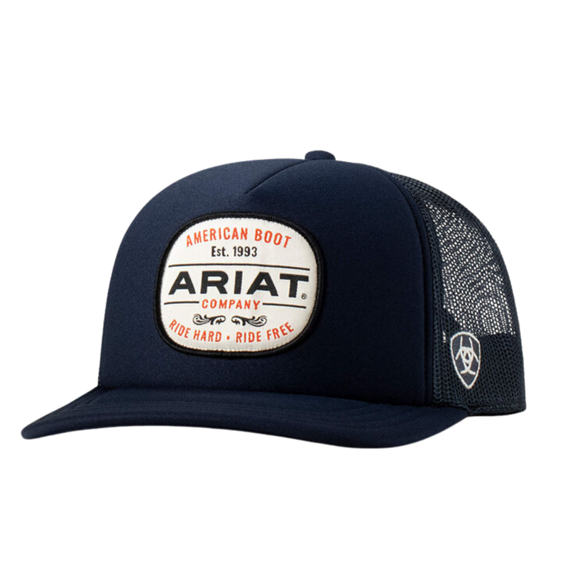 Ariat Men's Foam Front Patch Cap - Blue