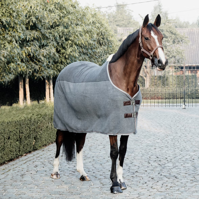 Kentucky Heavy Fleece Rug - Grey