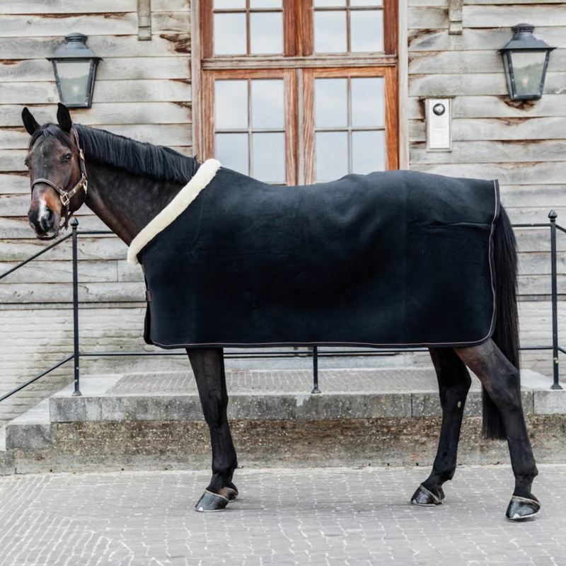 Kentucky Heavy Fleece Show Rug - Black