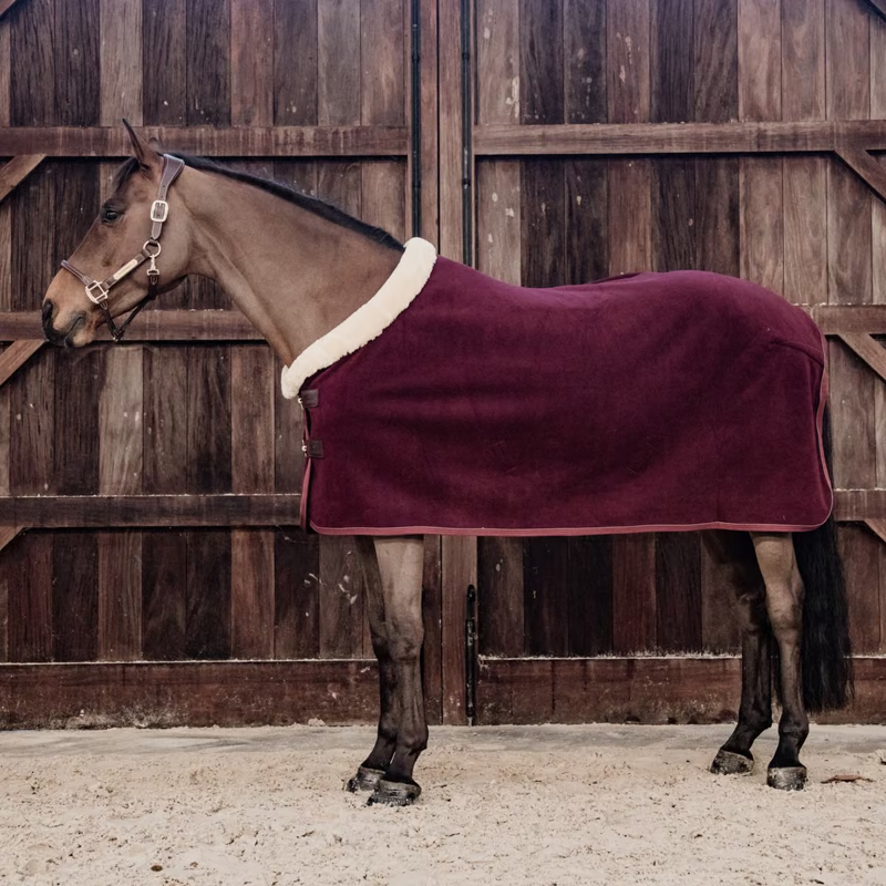 Kentucky Heavy Fleece Show Rug - Bordeaux