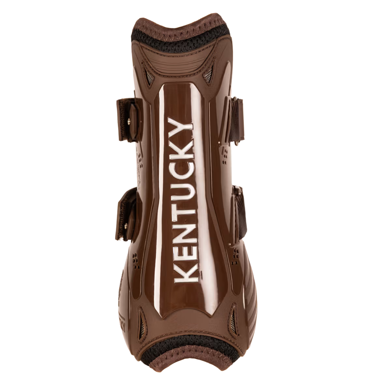 Kentucky Tendon Boots Bamboo Velcro - Brown-1